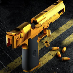 Throwing Shells Soft Bullet Toy Gun Automatically Loaded
